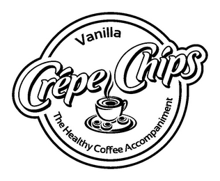 VANILLA CRÉPE CHIPS THE HEALTHY COFFEE ACCOMPANIMENT logo