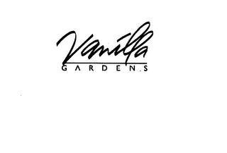 VANILLA GARDENS logo