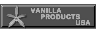 VANILLA PRODUCTS USA logo