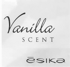 VANILLA SCENT ESIKA logo