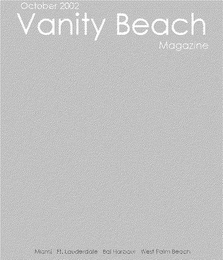 VANITY BEACH MAGAZINE logo