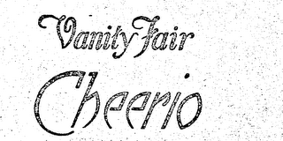 VANITY FAIR CHEERIO logo