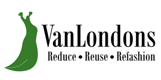 VANLONDONS REDUCE · REUSE · REFASHION logo