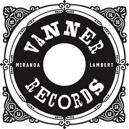 VANNER MIRANDA LAMBERT RECORDS logo