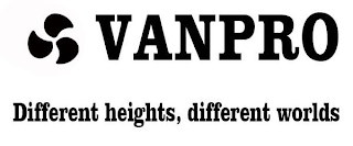 VANPRO DIFFERENT HEIGHTS, DIFFERENT WORLDS logo