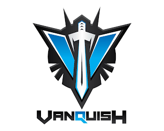 VANQUISH , V logo