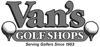 VAN'S GOLF SHOPS SERVING GOLFERS SINCE 1963 logo