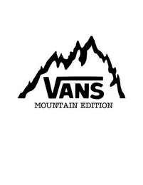 VANS MOUNTAIN EDITION logo