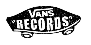 VANS "RECORDS" logo