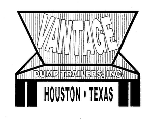 VANTAGE DUMP TRAILERS, INC. HOUSTON TEXAS logo