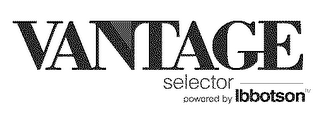 VANTAGE SELECTOR POWERED BY IBBOTSON logo