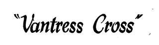 "VANTRESS CROSS" logo