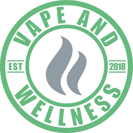 VAPE AND WELLNESS EST 2018 logo