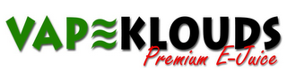 VAPE KLOUDS PREMIUM E-JUICE logo