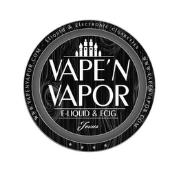 VAPE 'N VAPOR E-LIQUID & ECIG TEXAS WWW.VAPENVAPOR.COM - ELIQUID & ELECTRONIC CIGARETTES - WWW.VAPENVAPOR.COM logo