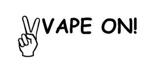 VAPE ON! logo