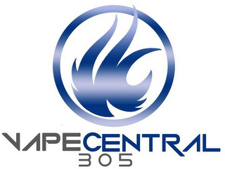 VAPECENTRAL 305 logo