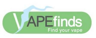 VAPEFINDS FIND YOUR VAPE logo