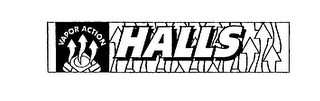VAPOR ACTION HALLS logo