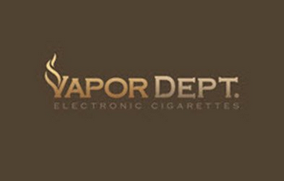 VAPOR DEPT. ELECTRONIC CIGARETTES logo