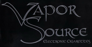VAPOR SOURCE ELECTRONIC CIGARETTES logo