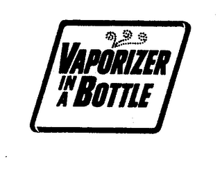 VAPORIZER IN A BOTTLE logo