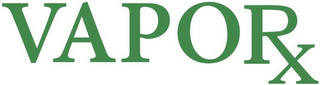 VAPORX logo