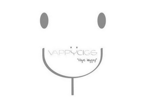 VAPPYCIGS VAPE HAPPY logo