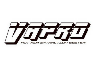 VAPRO HOT AIR EXTRACTION SYSTEM logo