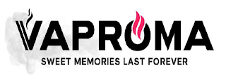 VAPROMA SWEET MEMORIES LAST FOREVER logo