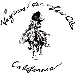 VAQUEROS DE LAS OLAS CALIFORNIA logo