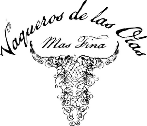 VAQUEROS DE LAS OLAS MAS FINA logo