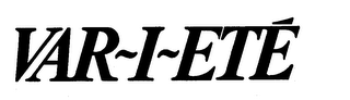 VAR-I-ETE logo