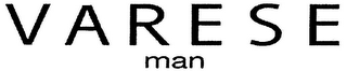 VARESE MAN logo