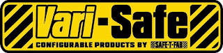 VARI-SAFE CONFIGURABLE PRODUCTS BY SAFE-T-FAB logo