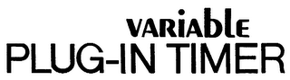 VARIABLE PLUG-IN TIMER logo