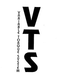 VARIABLE TORQUE SYSTEM VTS logo