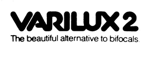 VARILUX 2 THE BEAUTIFUL ALTERNATIVE TO BIFOCALS logo