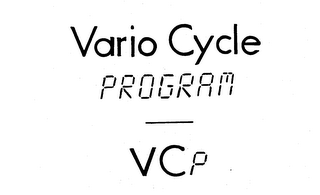 VARIO CYCLE PROGRAM VCP logo
