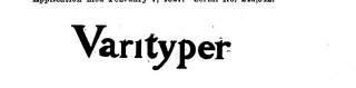 VARITYPER logo