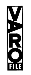 VARO FILE logo