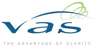 VAS THE ADVANTAGE OF CLARITY logo