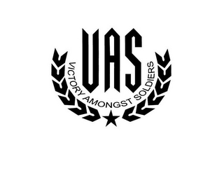 VAS VICTORY AMONGST SOLDIERS logo