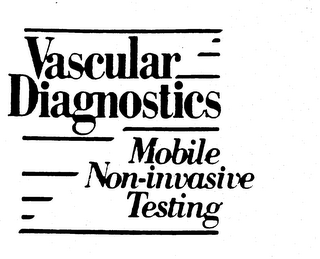 VASCULAR DIAGNOSTICS MOBILE NON-INVASIVE TESTING logo