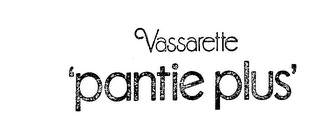 VASSARETTE 'PANTIE PLUS' logo
