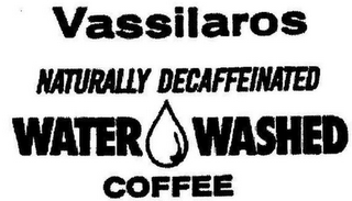 VASSILAROS NATURALLY DECAFFEINATED WATER WASHED COFFEE logo