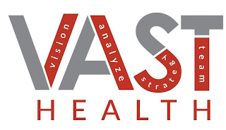 VAST, VISION, ANALYZE, STRATEGY, TEAM, HEALTH logo