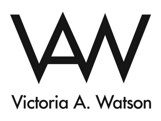VAW VICTORIA A. WATSON logo