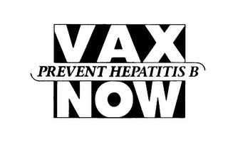 VAX PREVENT HEPATITIS B NOW logo