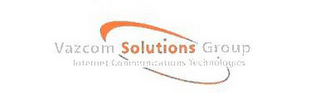 VAZCOM SOLUTIONS GROUP INTERNET COMMUNICATIONS TECHNOLOGIES logo